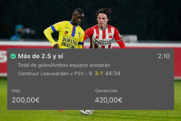 Pronóstico Cambuur vs PSV-B